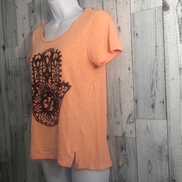 Lucky Brand Hamsa T-Shirt Small - Picture 3 of 8